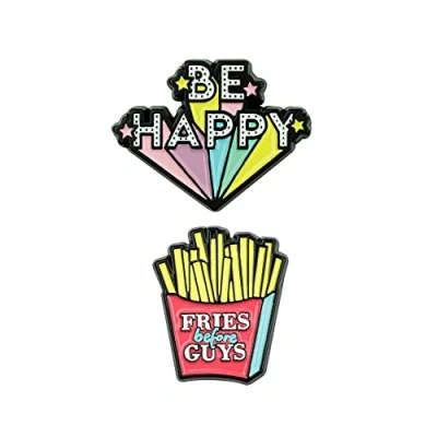 Image of Legami ENA0002 Cutie Metal Stickers Be Happy