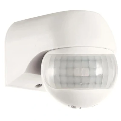 Image of Modern IP44 Outdoor PIR 180 Degree Security Motion Sensor Presence Detector White