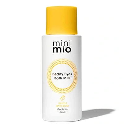 Image of Mama Mio Mini Beddy Byes Bath Milk 200ml Suitable for Newborns and Sensitive skin, Vegan, Cruelty free, Dermatologically tested, Paediatrician approved