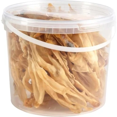 Image of Premium Rabbit Ears Without Fur Dog Treats, 5L Tub