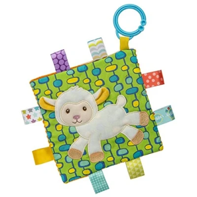 Image of Mary Meyer 40034 Toy with Baby Paper &amp; Squeaker, Sherbet Lamb