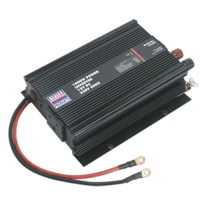 Image of Sealey Power Inverter 1000W 12V DC 230V 50Hz