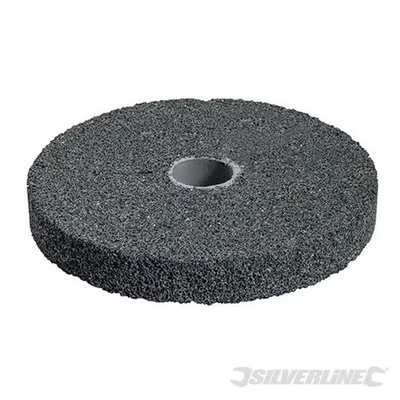 Image of Silverline Aluminium Oxide Bench Grinding Wheel 150 x 20mm Coarse