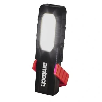 Image of Amtech 3W Rechargeable Work Light with Magnetic Stand