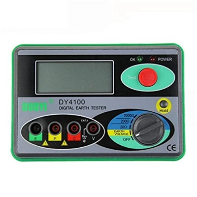 Image of DY4100 Digital Earth Ground Resistance Tester Meter