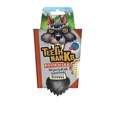 Image of Teeth Marks Bookmarks Wolf