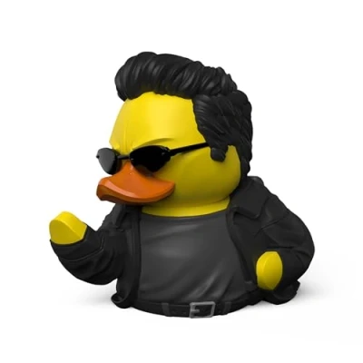 Image of TUBBZ First Edition: The Matrix Neo Cosplaying Rubber Duck Vinyl Figure