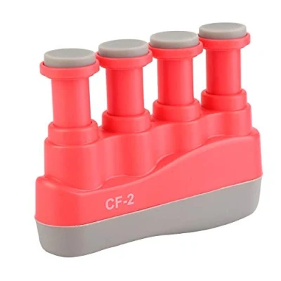 Image of RiToEasysports Finger Strengthener, Portable Children Variable Hand Strength Tension Exerciser Grip Trainer For Guitar, Piano, Trigger Training(Red) Playing Accessories