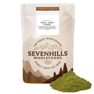 Image of Sevenhills Wholefoods Organic European Barley Grass Powder 200g