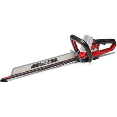 Image of Einhell Power X Change 18V Cordless Hedge Trimmer 55cm (22 Inch) Cutting Length, Laser Cut Diamond Ground Steel Blades ARCURRA 18/55 Electric (Battery Not Included)