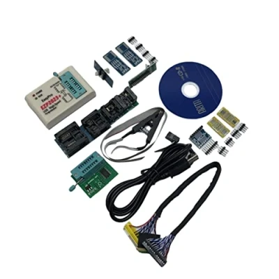 Image of PRATYAHARA EZP2023 USB SPI Programmer with 12 Adapter Support 24 25 93 95 EEPROM Flash Bios Compiler Highest Programming Speed