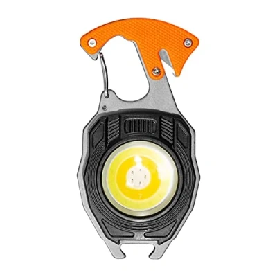 Image of Rechargeable Led Work Light, Torch Keychain 500 Lumens Waterproof Portable Flood Light for Auto Repair, Camping, Fishing