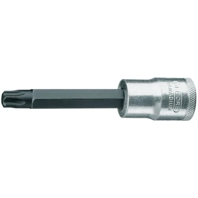Image of Gedore ITX19LT30 100 1/2 T 30 x mm Screwdriver Bit Socket Silver