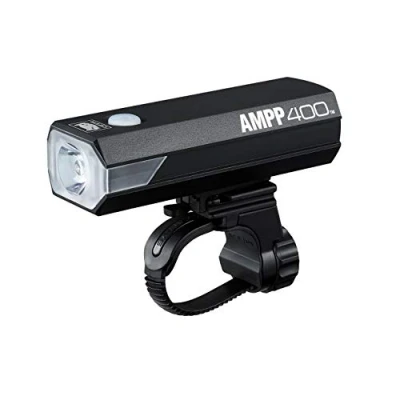 Image of Cateye AMPP USB Rechargeable Front Bike Light 400 Lumens