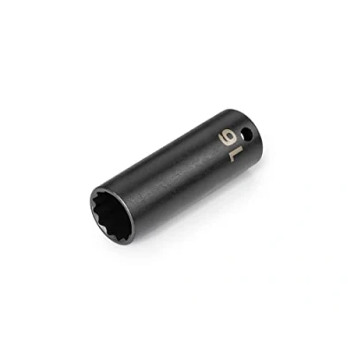Image of TEKTON 3/8 Inch Drive x 16 mm Deep 12 Point Impact Socket SID13316