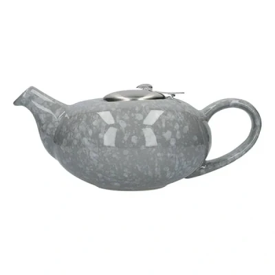 Image of London Pottery Pebble Filter 4 Cup Teapot Gloss Grey