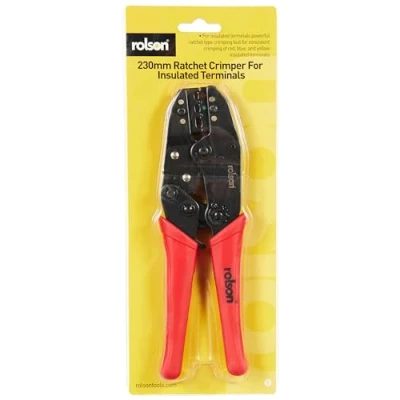 Image of Rolson 20835 Ratchet Crimping Tool