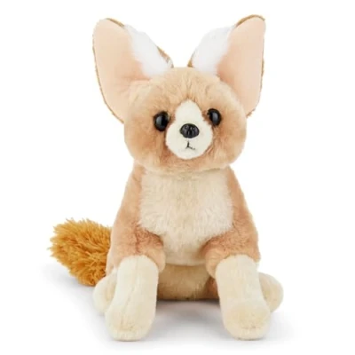 Image of Zappi Co Faith the Fennec Fox Plush Toy Desert (22cm) Big Eared Friend Soft, Cuddly, 100% Recycled Darling