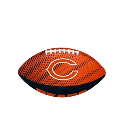 Image of Wilson NFL Team Tailgate American Football, Rubber, Junior, Blue / Orange