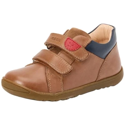 Image of Geox Baby MACCHIA BOY B Sneaker, 5 UK Child Brown