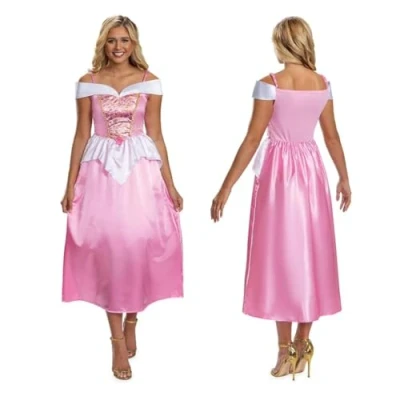 Image of DISGUISE 158379E EU Aurora Basic Plus Adult (Eu) Disney Princess Fancy Dress, Women, Multi, L