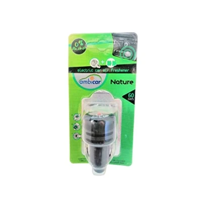 Image of Keep Your Essence Pack Car Air Freshener Ambicar. Electric Diffuser + Refill. Absorbs bad smells with the Neutral, Fresh &amp; Clean Scent