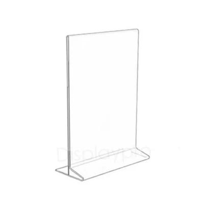 Image of Displaypro 10x A6 Clear Double Sided Acrylic Menu Desktop Counter Poster Holder Sign Display Stand Free Shipping!