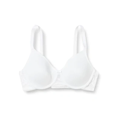 Image of Triumph Women&#039;s Modern Lace+Cotton Wp Ex Bra, White, 36B