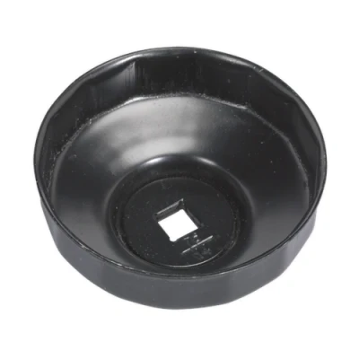 Image of Sealey Oil Filter Cap Wrench Ø76mm x 14 Flutes