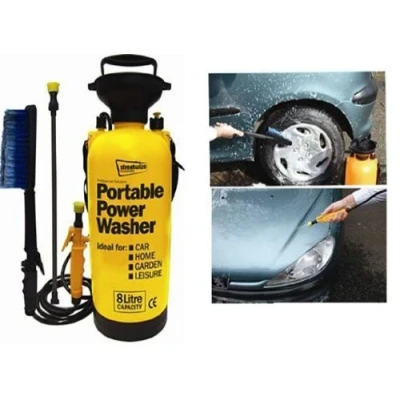 Image of Large Streetwize SWPW Portable Power Pump Pressure Washer Car Jet Wash (8L) (Eco Packaging)