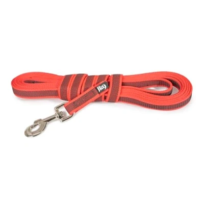 Image of Color &amp; Gray Super Grip Leash with Handle, 20 mm x 5 m, Red