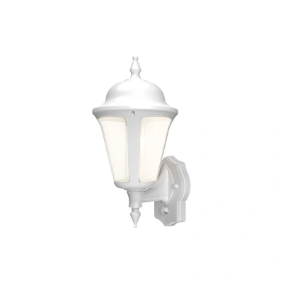 Image of Ansell Latina LED Wall Lantern With PIR 8W White