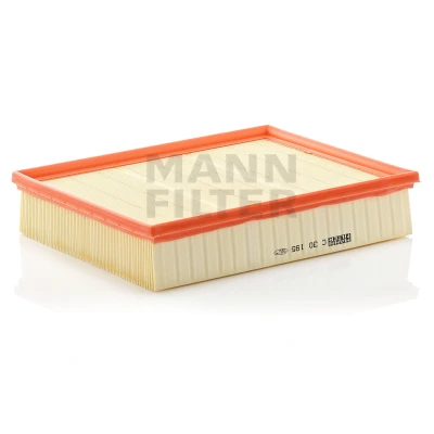 Image of 6040940004, 604094000428, 6040940104, A6040940004, A6040940104 Air Filter MANN C 30 195 58mm 228mm 294mm Insert MERCEDES BENZ: ML Class