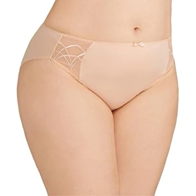 Image of Elomi Women&#039;s Plus Size Cate Brief, Latte, Large