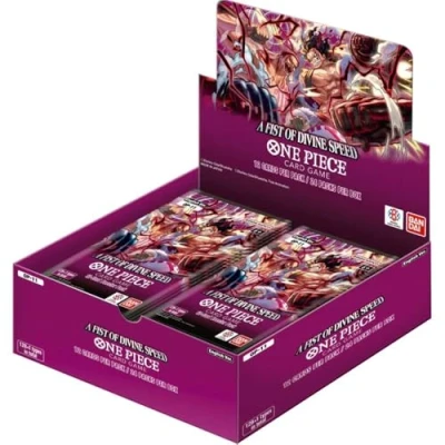 Image of Bandai One Piece TCG: A Fist of Divine Speed (OP 11) Booster Display Trading Card Game Ages 6+ 2 Players 15+ Minutes Playing Time