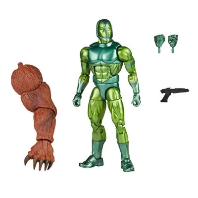 Image of Marvel Hasbro Legends Series 6 inch Vault Guardsman Action Figure Toy, Includes 3 Accessories and Build A Part, Premium Design Articulation Multicolor, F0356