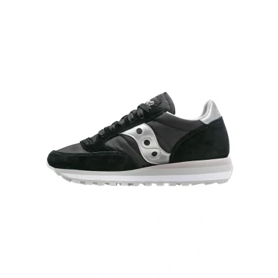 Image of Saucony JAZZ Triple Trainers, Women&#039;s, Size: 4, Black/silver