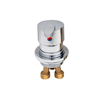 Image of AFUDER Bath Mixer Shower Taps Split Two Piece Bathtub Faucet Tap Hot and Cold Water Valve Or Way Diverter Bathroom