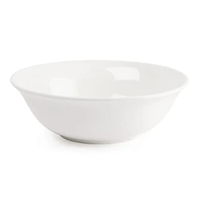 Image of Olympia Lumina Cereal Bowls Set 160 mm/6 1/3 inch (Pack of 6), White, Fully Vitrified Porcelain, BS4034 Certified for Hotel Use Dishwasher, Microwave, Oven &amp; Freezer Safe CD638