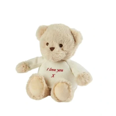 Image of Warmies® Fully Heatable Soft Toy Scented with French Lavender &#039;I Love You&#039; Valentines Day Teddy