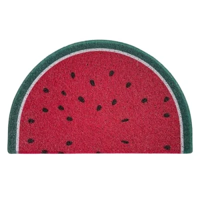 Image of Nicoman Watermelon Doormat Housewarming Novelty Gift Present Dirt Trapper Indoor Outdoot Non Slip Barrier Door Mats 70 x 44cm