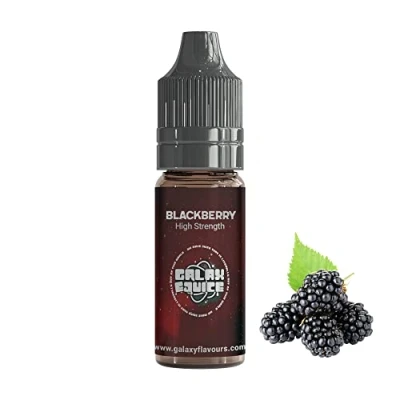 Image of Blackberry High Strength Flavouring 230+ Flavours Galaxy Food 50ml Bottle