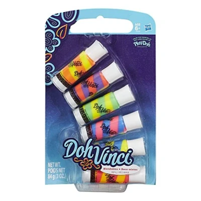 Image of Play Doh DohVinci Blendables Deco Pop Refill 6 Pack