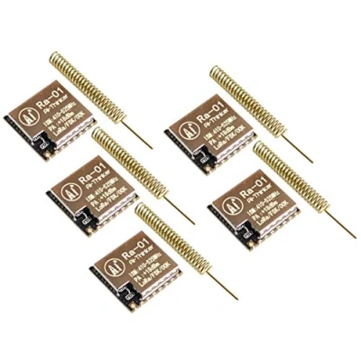 Image of 5pcs Ra 01 LoRa SX1278 433MHz Ra01 Wireless Spread Spectrum Transmission Module