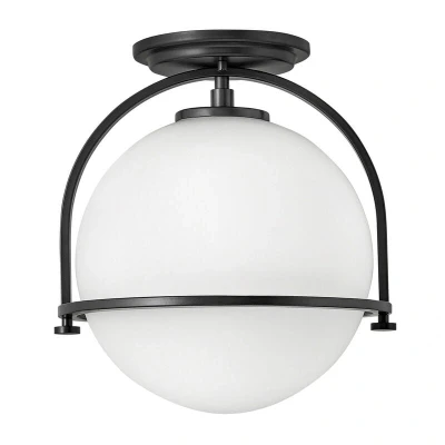 Image of Hinkley Somerset Globe Ceiling Light Black