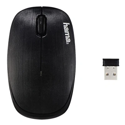 Image of Hama 86511 AM8000 Wireless Optical Radio Transfer, PC Mouse, / Mac, 2 Ways