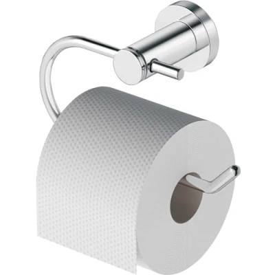 Image of Duravit 009926 D Code Paper roll Holder, Chrome, 165x165x99 mm