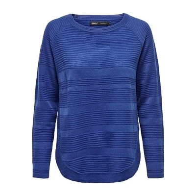 Image of ONLY Onlcaviar Jumper, Women&#039;s, Size: Small, Dazzling blue