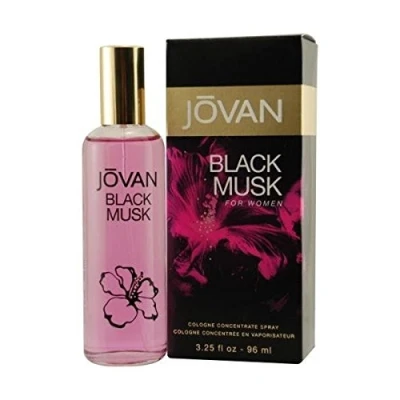 Image of Jovan Black Musk for Women Cologne Concentrate 96ml Spray