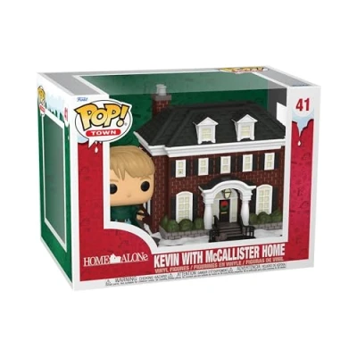 Image of Funko Pop! Town: Home Alone Kevin McCallister With Collectable Vinyl Figure Gift Idea Official Merchandise Toys for Kids &amp; Adults Movies Fans Model Collectors